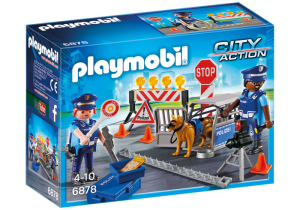 Playmobil 6878 Policejní zátaras silniční kontrola