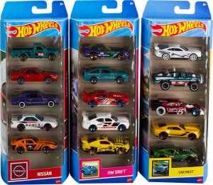 Mattel Hot Wheels anglicaky 5 ks