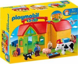 Playmobil 6962 Moja prvá prenosná farma 1.2.3