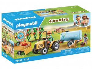 Playmobil 71442 Traktor s přívěsem a nádrží na vodu