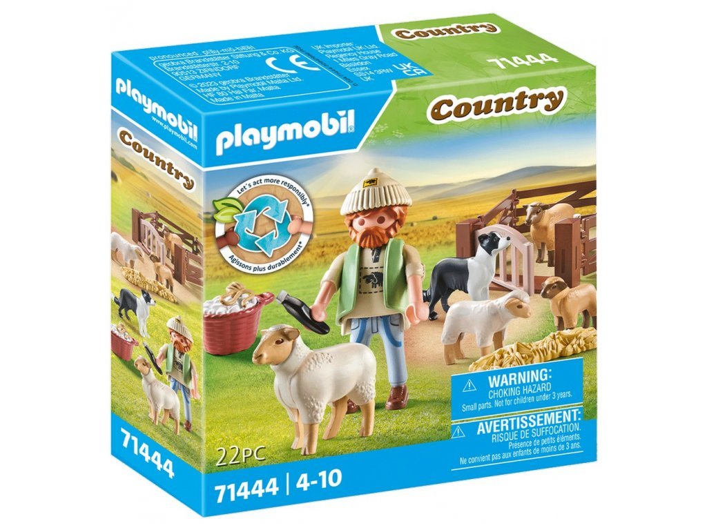 PLAYMOBIL 71444 Hirte mit Schafen