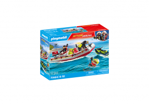 Playmobil 71464 Hasičský čln s vodným skútrom