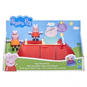 Hasbro Prasiatko Peppa rodinné červené auto