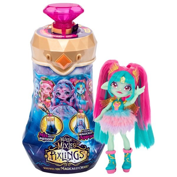 Magic Mixies Pixlings Fairy Green