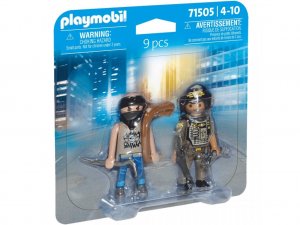 Playmobil 71505 DuoPack Špeciálna jednotka a zlodej