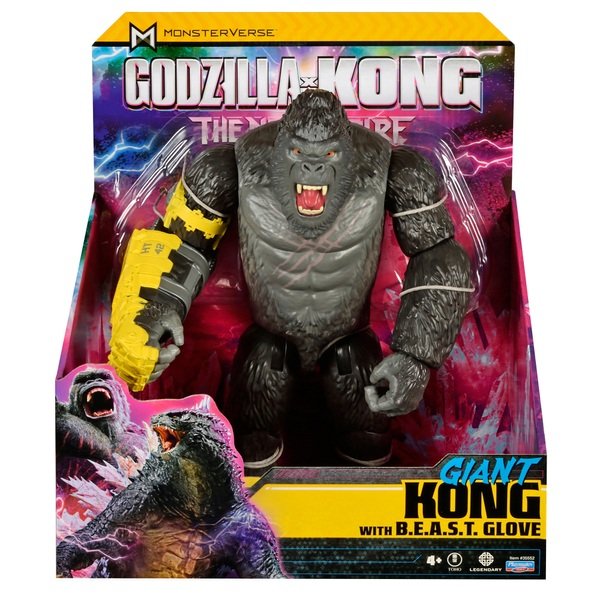 Monsterverse Godzilla verzus Kong The New Empire akčné Gigantický King Kong BEAST Glove 28cm