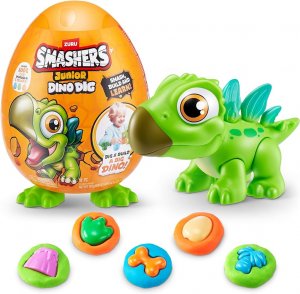 Zuru Malé vajcia Smashers Junior Dino Dig s rôznymi prekvapeniami 500g Stegosaurus