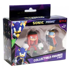 Sonic Ježek Prime sada 2 figurek KNUCKLES + Dr. Don