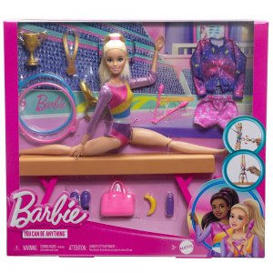 Mattel Barbie Kariéra Osvěžující gymnastická hrací sada Panenka