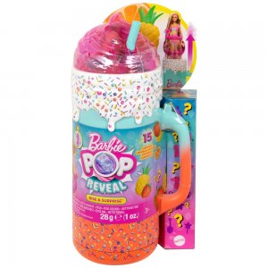 Barbie Pop Reveal Darčeková sada tropickej smoothie HRK57