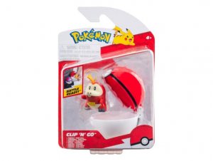 Jazwares Pokémon ClipnGo Poké Balls Fuecoco a Poké Ball