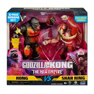 Monsterverse Godzilla vs. King Kong The New Empire figurka 2 balení Kong vs. Skar s doplnky 15cm