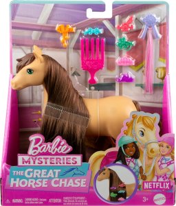 Mattel Barbie The Great Horse Chase Barbie Koník Stylingový poník PEPPER HXJ37