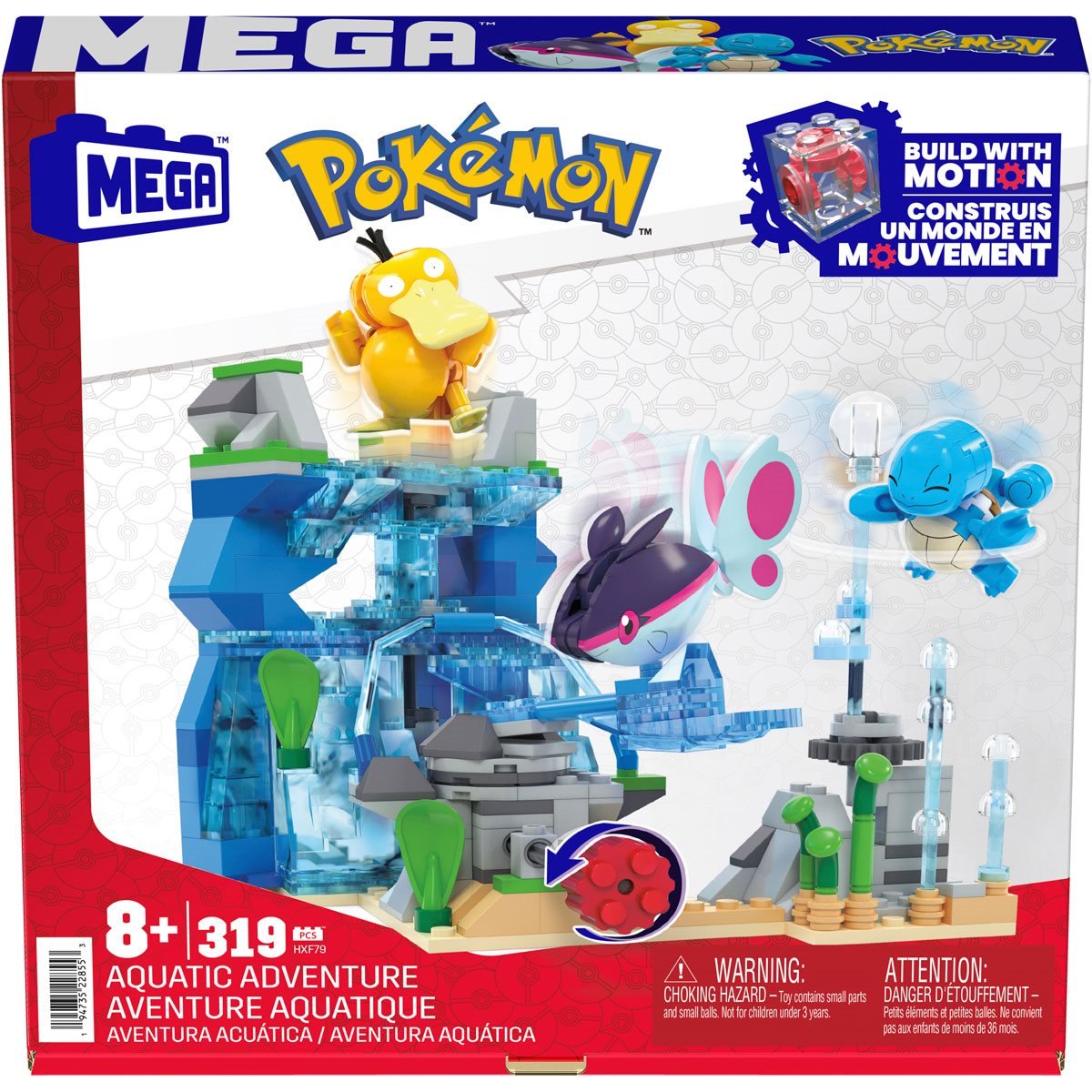 Mattel Pokémon MEGA Stavebnice Aquatic Adventure