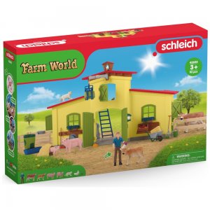 Schleich 42605  Velká farma se zvířaty a příslušenstvím