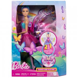 Mattel Barbie Tanečnica s motýlími krídlami HXJ10