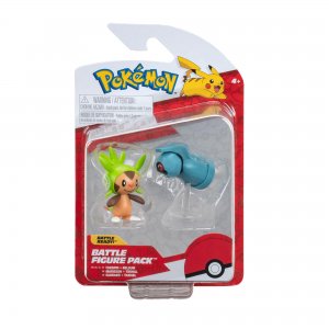 Jazwares Pokémon Battle Chespin a Beldum