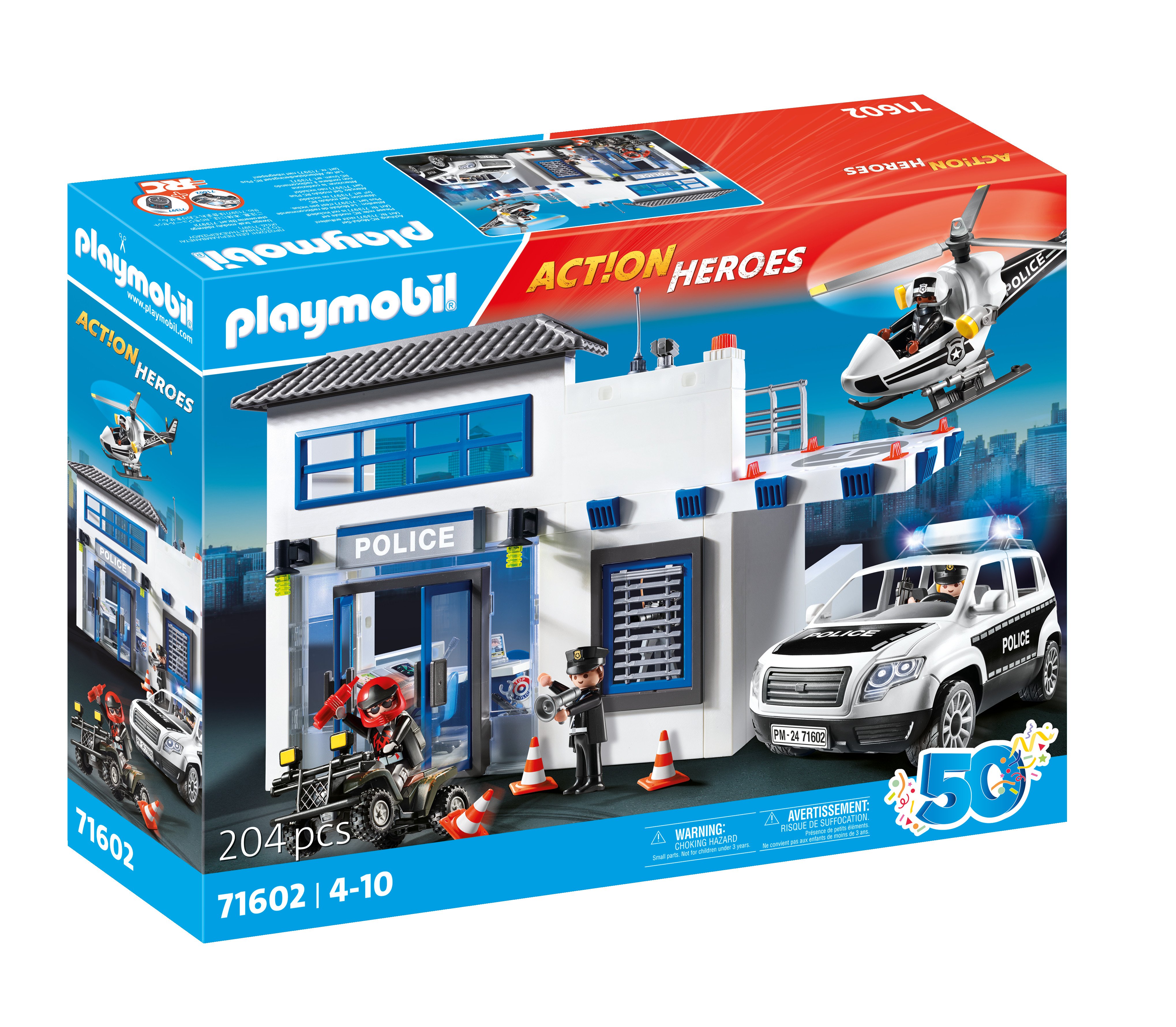Playmobil 70511 Auto mit Anhänger für Ponys