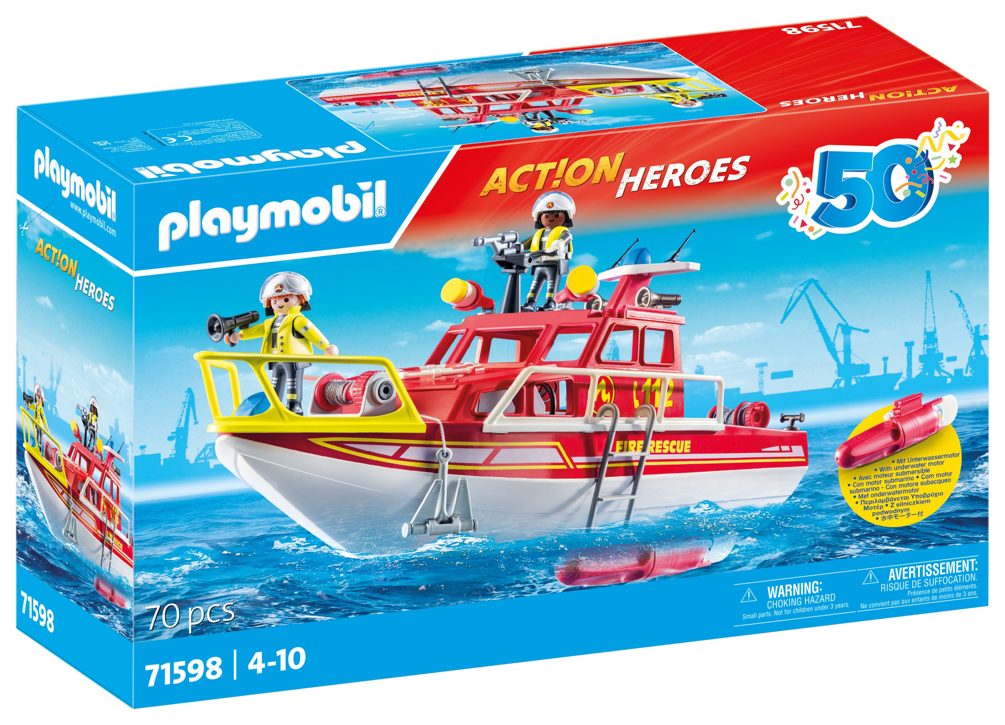 Playmobil 70511 Auto mit Anhänger für Ponys