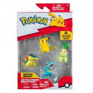 Jazwares Pokemon Select Limited Edition, 20 cm, durchscheinend, 4er-Pack
