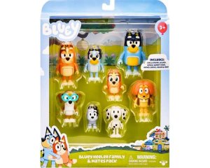 TM Toys BLUEY 8 MULTIPACK - RODINA A PŘÁTELÉ