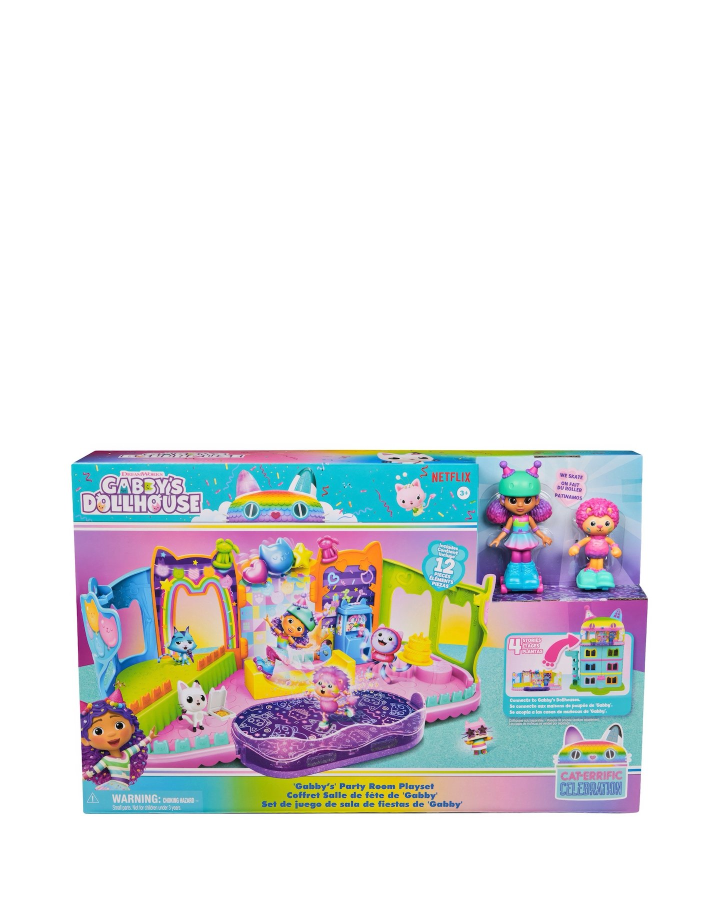 Spin Master Gabby's Dollhouse Hrací set kolečkové brusle