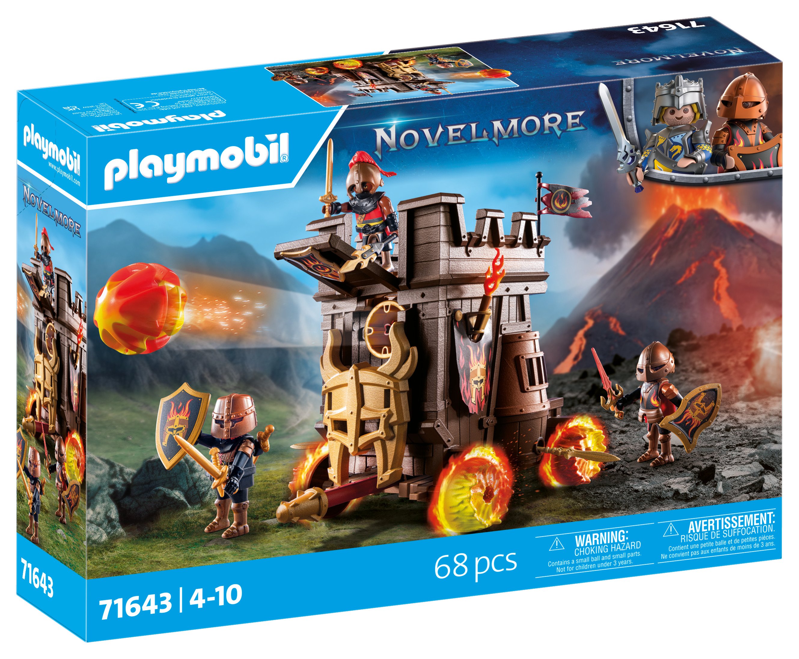 Playmobil 71643 Novelmore Útočné vozidlo s ohnivým kanónom