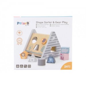 Lamps dřevěná vkládačka s ozubenými kolečky