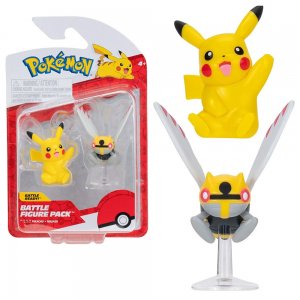 Jazwares MiniPokémon Battle Pikachu und Goomy