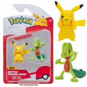 Jazwares Pokémon figurky Pikachu a Treecko 5 cm
