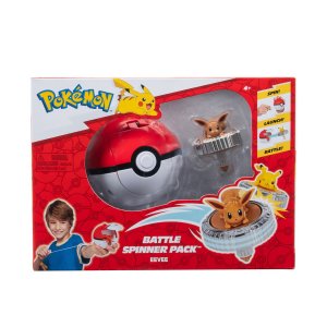 Jazwares Pokémon Battle Spinner Pack - Eevee & Poké Ball
