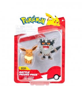 Jazwares Pokémon akčné Eevee a Perrserker 5 cm