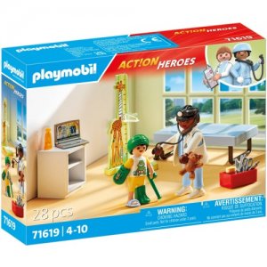Playmobil 71619 Pediatr s plyšovým medvídkem