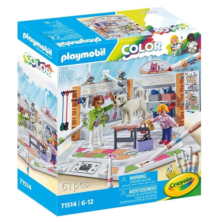 Playmobil 71514 Color Salon stříhaní psů