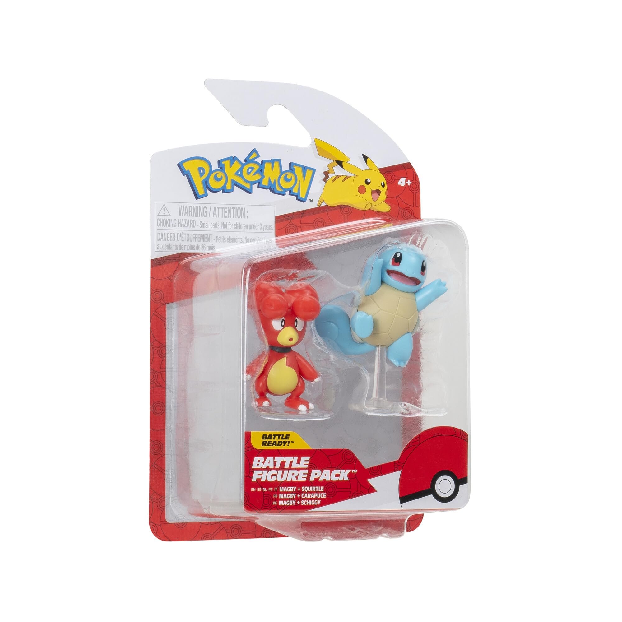 Jazwares MiniPokémon Battle Pikachu und Goomy