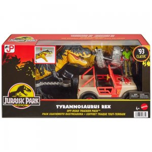 Mattel Jurský svět Tyrannosaurus Rex Off-Road Tracker Playset