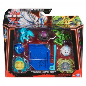 Bakugan Starter Set Special Attack S6 Mantid Titanium Dragonoid Trox