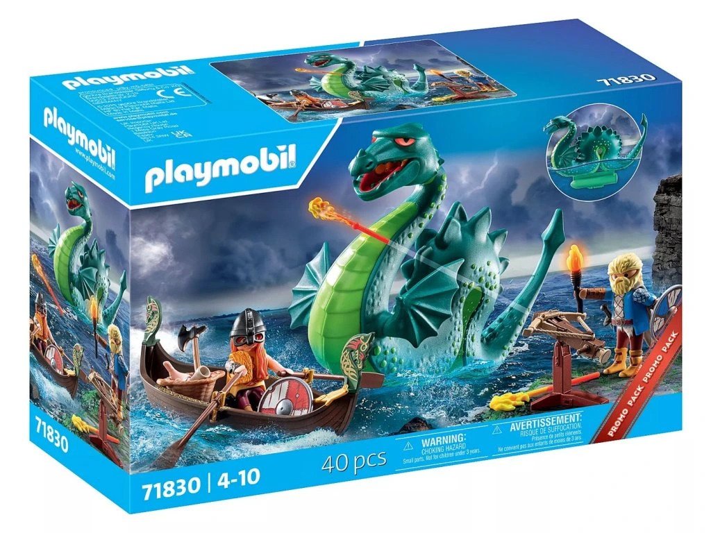 Playmobil 71830 Vikingové s mořskou příšerou