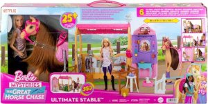 Barbie Konská farma Barbie Chelsea kôň a poník FXH15