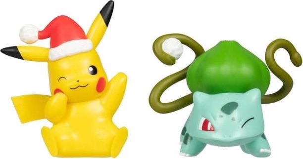 Jazwares Pokémon Battle figures 2pack Pikachu a Bulbasaur christmas