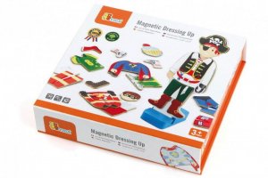 Viga Drevené magnetické obliekanie chlapec