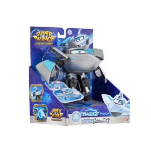 Super Wings Eletric Heroes Transformující se letadlo TRAVER