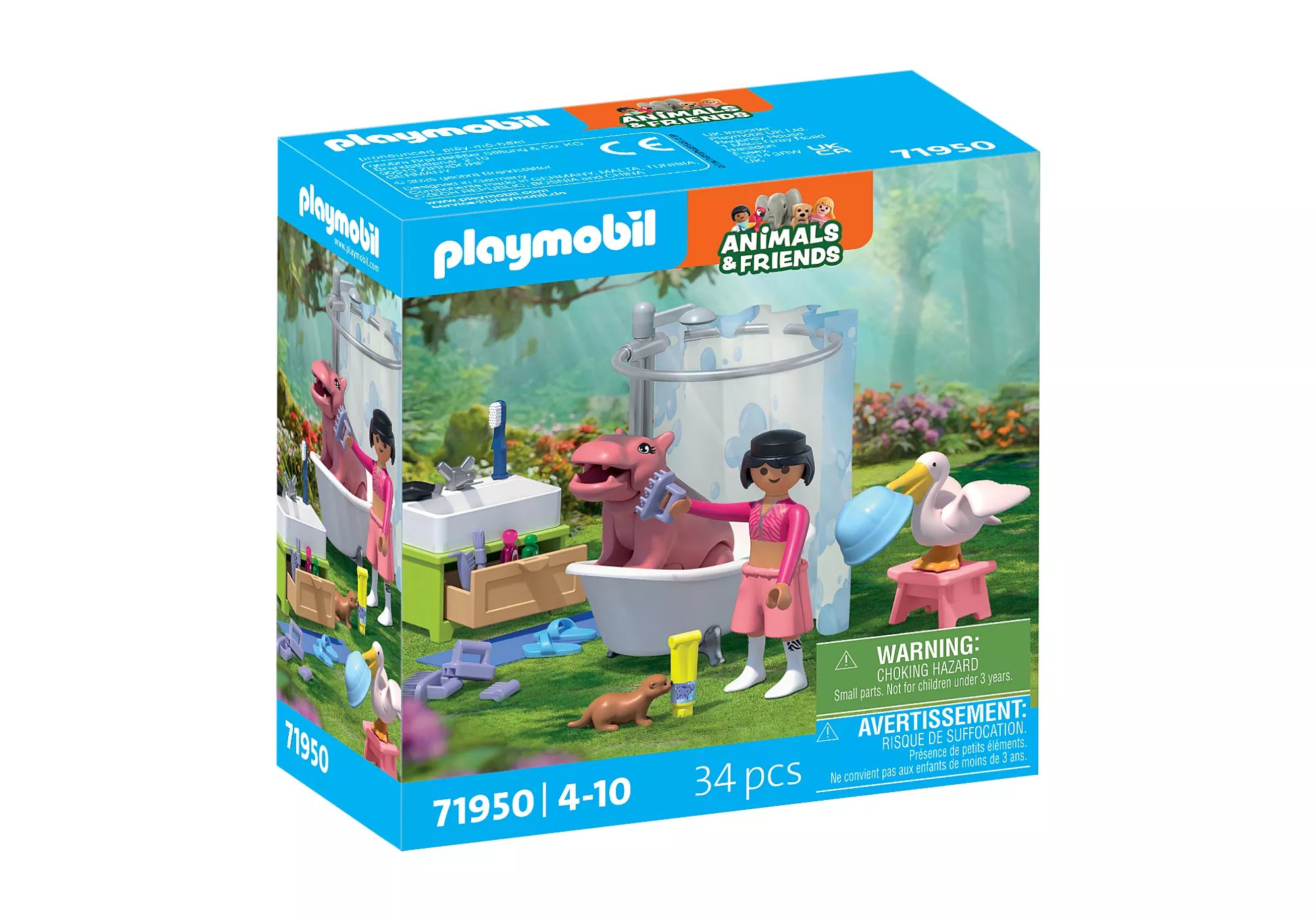 Playmobil 71950 Koupání zvířátek