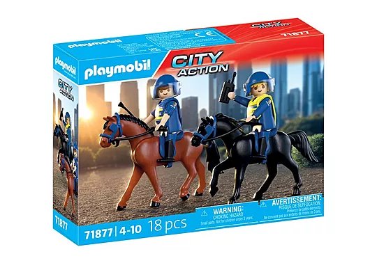 Playmobil 71877 Jízdní Policie