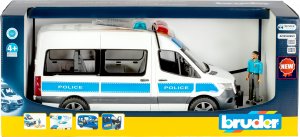 BRUDER 2683 MB Sprinter polícia so svetelným a zvukovým majákom