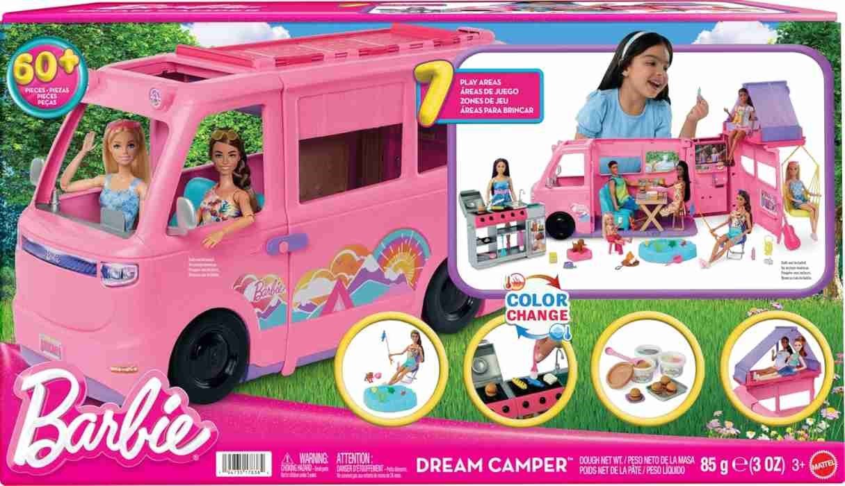 Mattel Barbie Karavan snů se stanem HRJ78