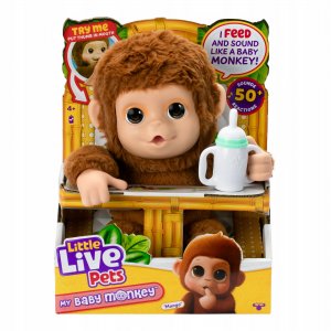 Moose Toys Little Live Pets Malá Opička Mango 26558