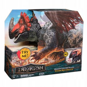 Spin Master JAK VYCVIČIT DRAKA - FIGURKA TITAN RED DEATH ČERVENÁ SMRT Interaktivní 59 CM