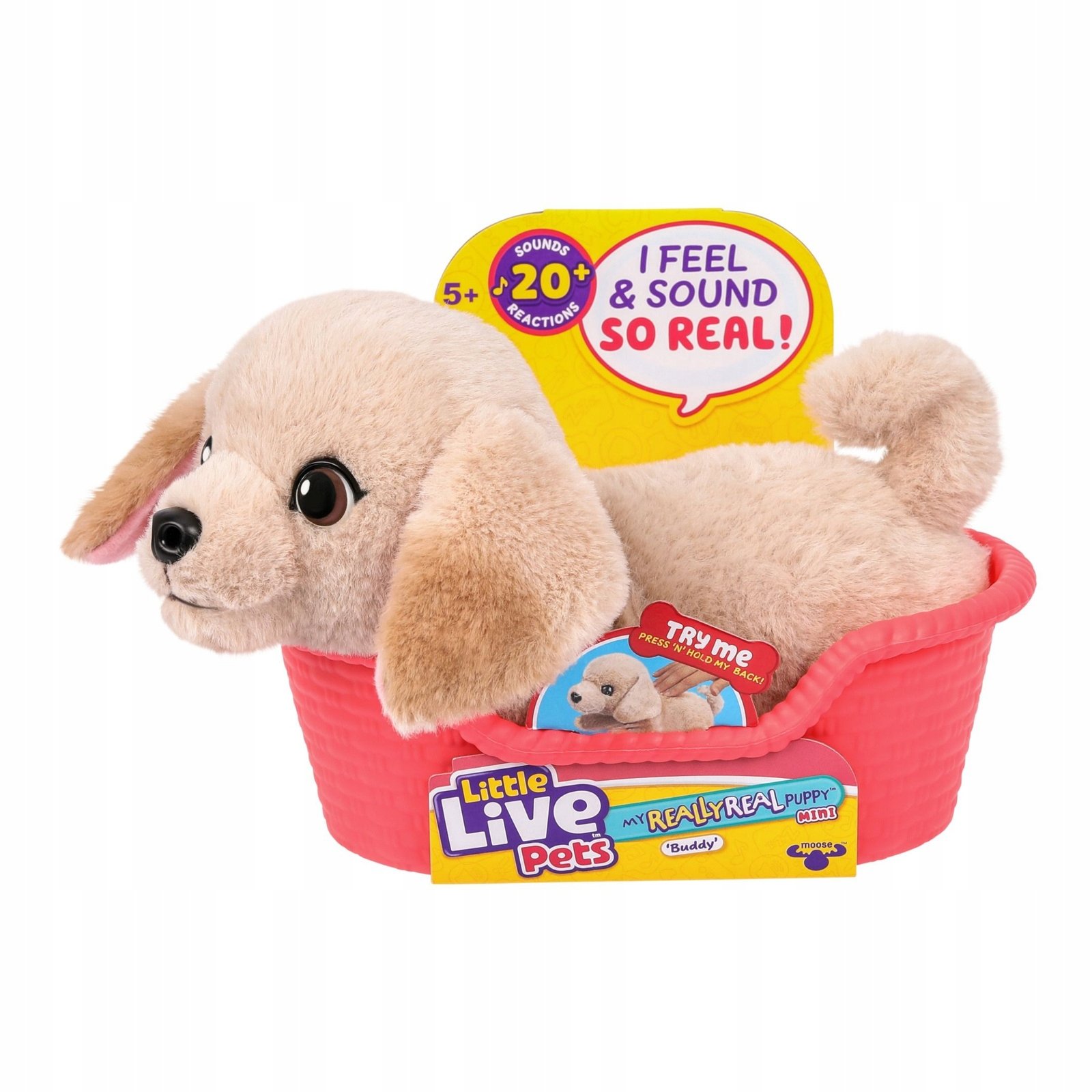 Little Live Pets Môj Skutočný Mini Kamarát Šteňa – Labrador Buddy