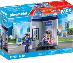 Playmobil 71733 Starter Pack Policajná služobňa
